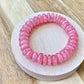 AAAAAA Natural Ice Rhodochrosite Flash Rainbow inside lovely Pinky Rose Saucer Bead Bracelet