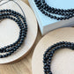 AAAAA Grade Natural Gold Fire Flashing starlight hypersthene Round bead necklace choker 4mm/5mm
