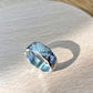 Certificated 1.0 ct. Moissanite Lozenge Sterling silver everyday ring wedding ring  with box