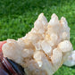 Large Raw Clear Quartz,White Phantom Quartz,Sprit Quartz,Crystal Points,Large Raw Quartz Cluster ornament