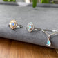 Top Gem Grade India Rainbow moonstone Sterling silver adjustable Ring,gift for her,statement ring