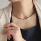 2mm+ $20 for 2 Natural Faceted gemstone,Moonstone,strawberry Quartz,Garnet,sunstone,Peridot,Tourmaline,Fluorite，Blue Apatite，Morganite Double Wrap Bracelet, Chocker Necklace