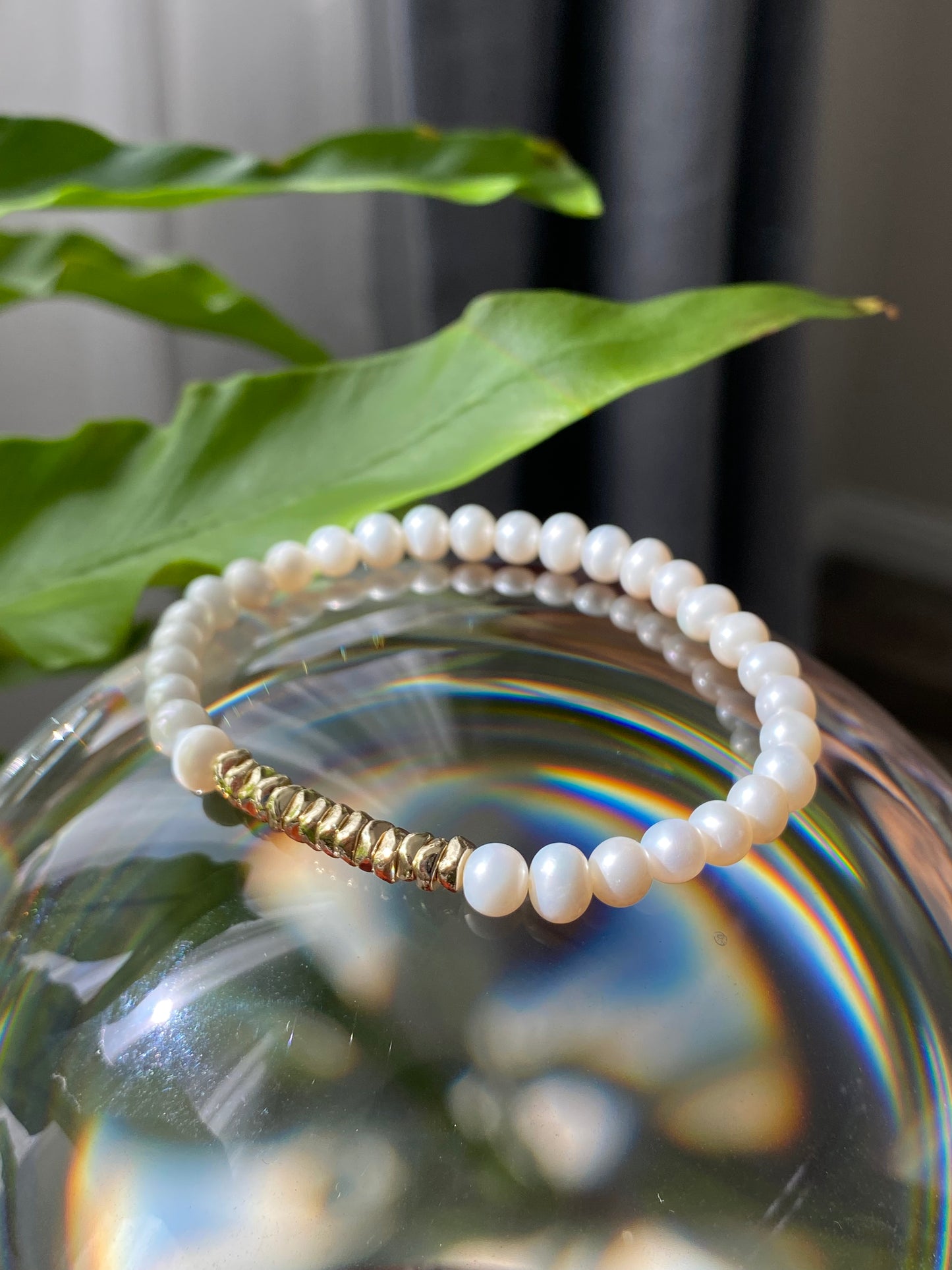 Natural Freshwater pearls,white pealrs 5-6MM handmade bracelet Bridesmaid Gifts,wedding gift