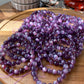 AAAAA grade cat eyes luxury purple Lepidolite,woman bracelet, nature smoothy round gemstone bead bracelet