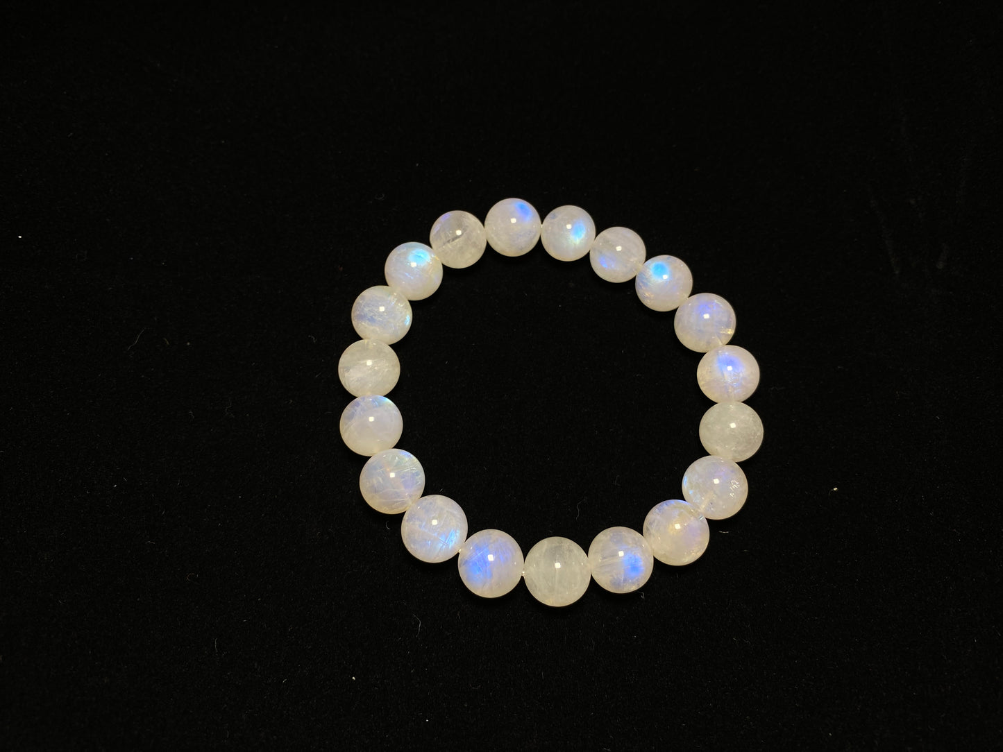 India TOP AAAAA grade Mermaid illuminate fire nature rainbow moonstone bead bracelet Labradorite