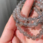AAA Genuine Natural Black Copper Rutilated Quartz bead bracelet, gift for him, gift for her,7mm 8mm