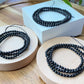 AAAAA Grade Natural Gold Fire Flashing starlight hypersthene Round bead necklace choker 4mm/5mm