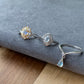 Top Gem Grade India Rainbow moonstone Sterling silver adjustable Ring,gift for her,statement ring
