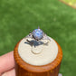 Certificated 1ct. Moissanite Chrysanthemum floral sterling silver Ring,wedding ring, Groomsman gifts,Bridesmaid Gifts